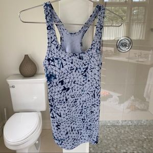 Blue Lululemon tank